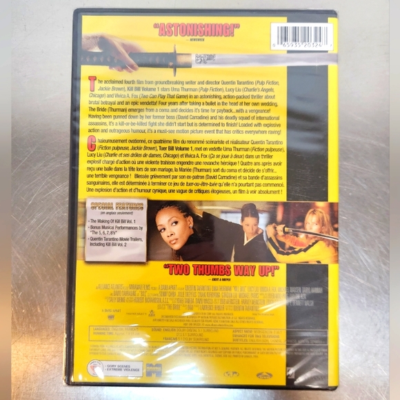 Kill Bill DVD 📀 Volume 1 & 2 - Picture 4 of 6
